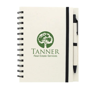 Photo of Good Value™ Bo C Recycled Paper Spiral Notebook With Pen