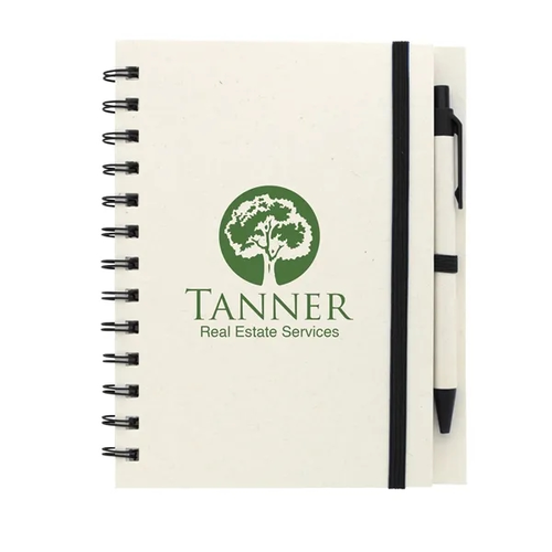Main photo of Good Value™ Bo C Recycled Paper Spiral Notebook With Pen