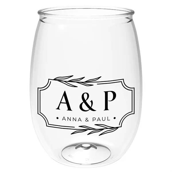 Clear color option for Garyline® Wineglass   16 Oz.