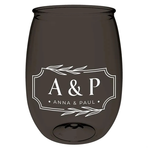 Smoke color option for Garyline® Wineglass   16 Oz.