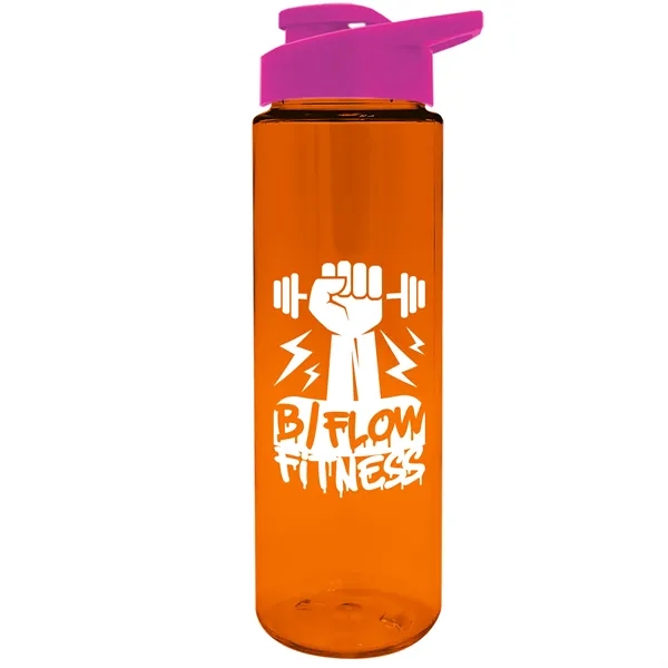 Translucent Orange color option for Garyline® Freedom Tritan® Renew Bottle With Drink Thru Li...