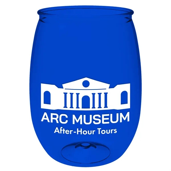 Blue color option for Garyline® Tritan® Wineglass   16 Oz.