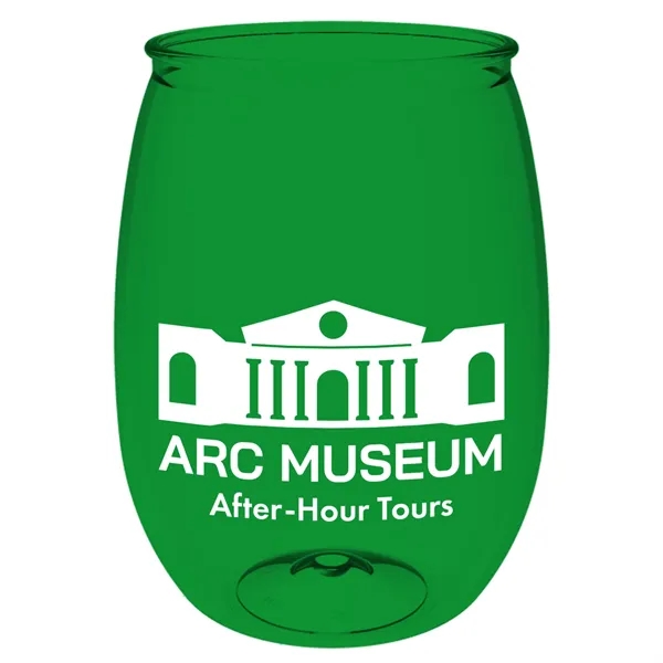 Green color option for Garyline® Tritan® Wineglass   16 Oz.