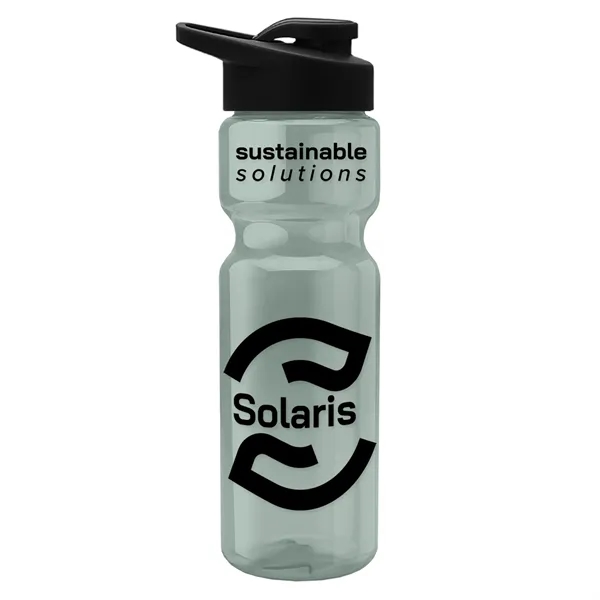 Glacier Blue color option for Garyline® Champ Recycled Bottle With Drink Thru Lid   28 Oz.