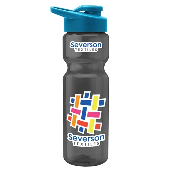 Smoke color option for Garyline® Champ Recycled Bottle With Drink Thru Lid   28 Oz.