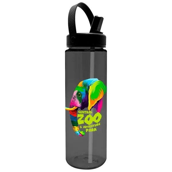 Smoke color option for Garyline® Freedom Tritan® Renew Bottle With Flip Straw, S...