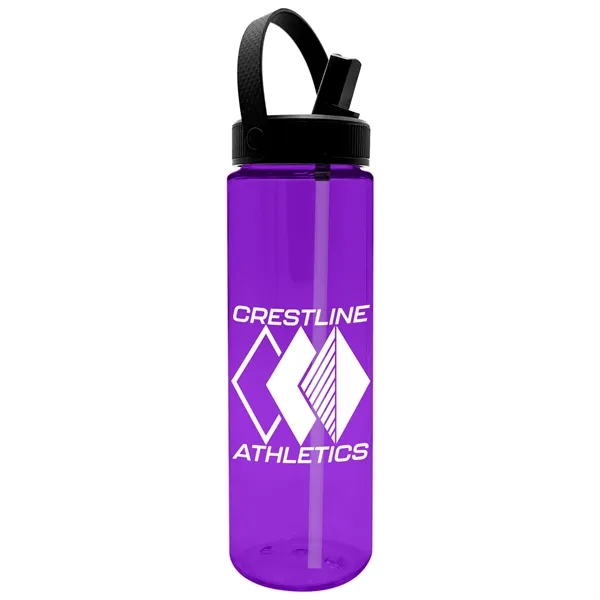 Translucent Violet color option for Garyline® Freedom Tritan® Renew Bottle With Flip Straw, S...