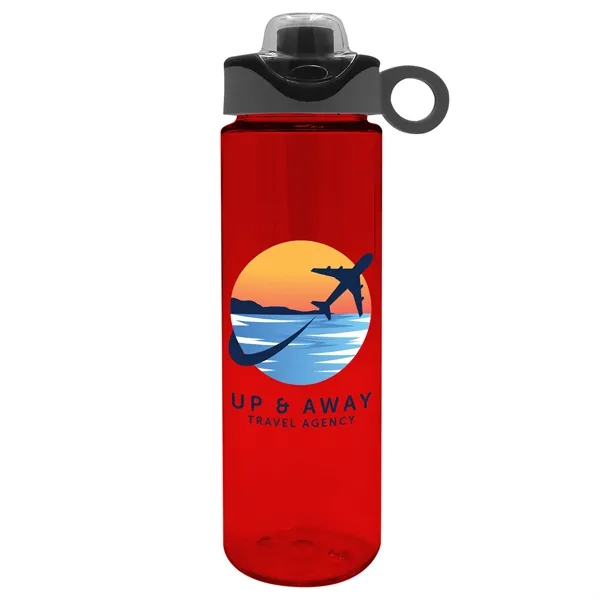Translucent Red color option for Garyline® Freedom Tritan® Renew Bottle With Two Tone Drin...