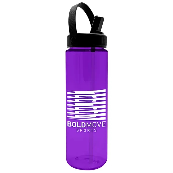 Translucent Violet color option for Garyline® Freedom Tritan® Bottle With Flip Straw, Swivel ...