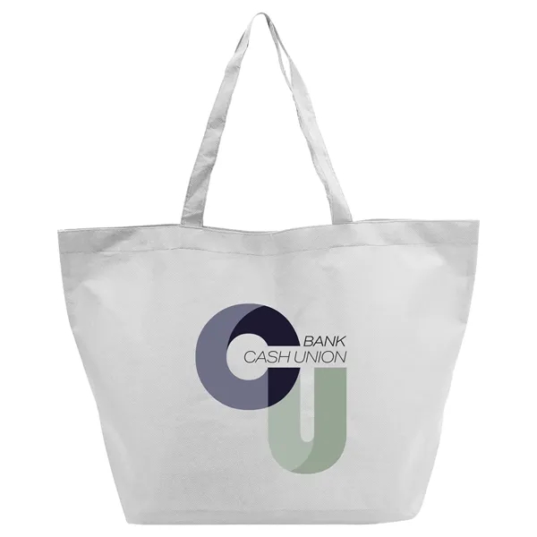 White color option for Garyline® Mammoth Non Woven Tote
