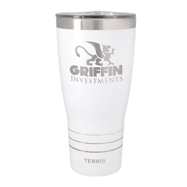 Glacier White color option for Tervis® Powder Coated Stainless Steel Traveler® Tumbler  ...