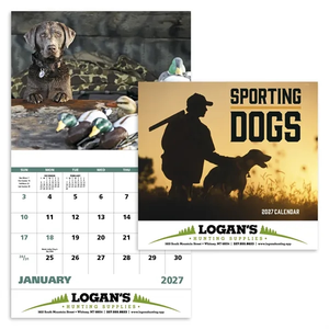 Photo of Good Value™ Sporting Dogs   Stapled Calendar