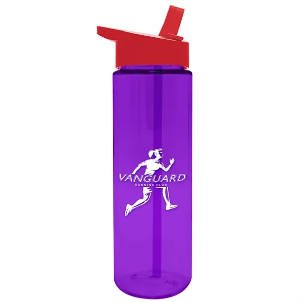 Translucent Violet color option for Garyline® Freedom Tritan® Bottle With Flip Straw Lid   28...