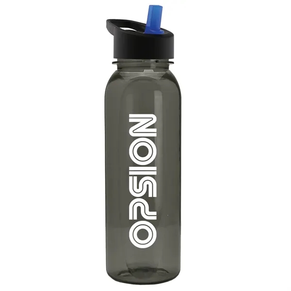 Translucent Smoke color option for Garyline® Boss Embossed Tritan® Bottle With Flip Straw Li...