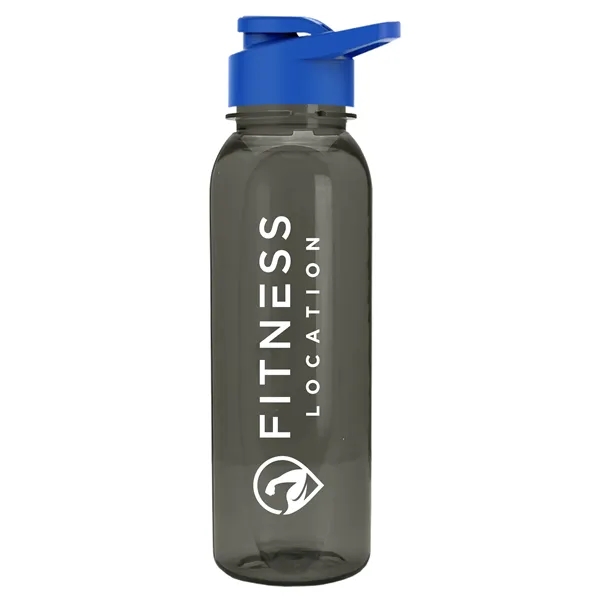 Smoke color option for Garyline® Boss Embossed Tritan® Bottle With Drink Thru Li...