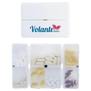 Photo of Good Value™ Magnetic Dual Open Pill Box