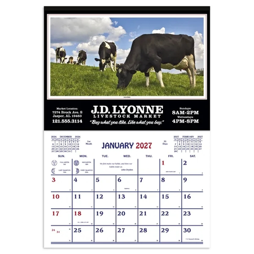 Photo of Skinner & Kennedy® Farm Calendar