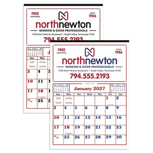 Photo of Skinner & Kennedy® Commercial 12 Sheet Calendar