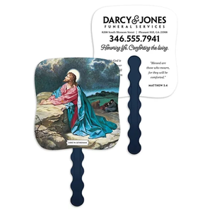 Photo of Skinner & Kennedy® Christ In Gethsemane   Pictorial Fan