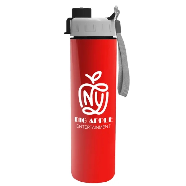 Red color option for Garyline® Slim Double Wall Insulated Bottle With Quick Sn...