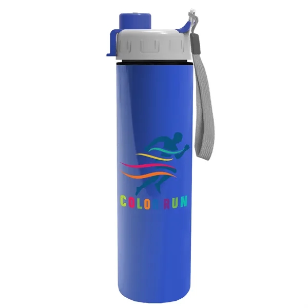Royal Blue color option for Garyline® Slim Double Wall Insulated Bottle With Quick Sn...