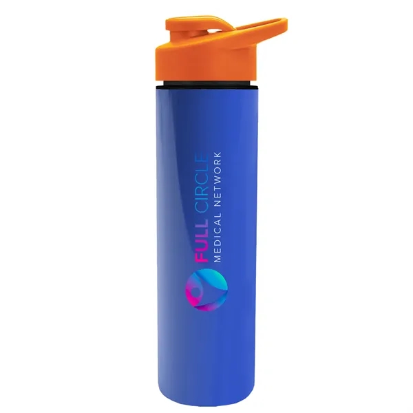Royal Blue color option for Garyline® Slim Double Wall Insulated Bottle With Drink Th...