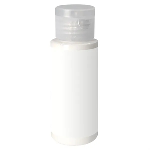 Photo of Spf 30 Sunscreen In Clear Cylinder Bottle With Clear Flip...