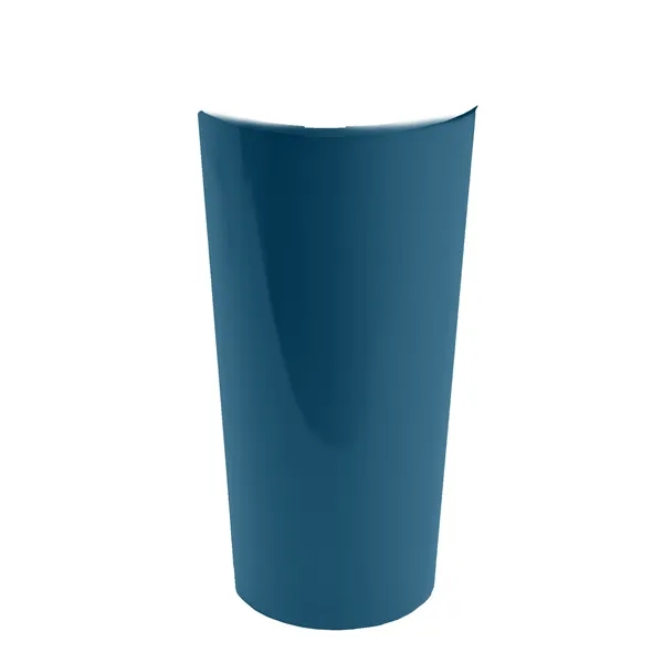 Steel Blue color option for Garyline® Roadmaster Travel Tumbler With Slider Lid   18 Oz.