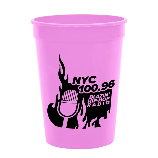 Awareness Pink color option for Garyline® Cups On The Go Stadium Cup   12 Oz.