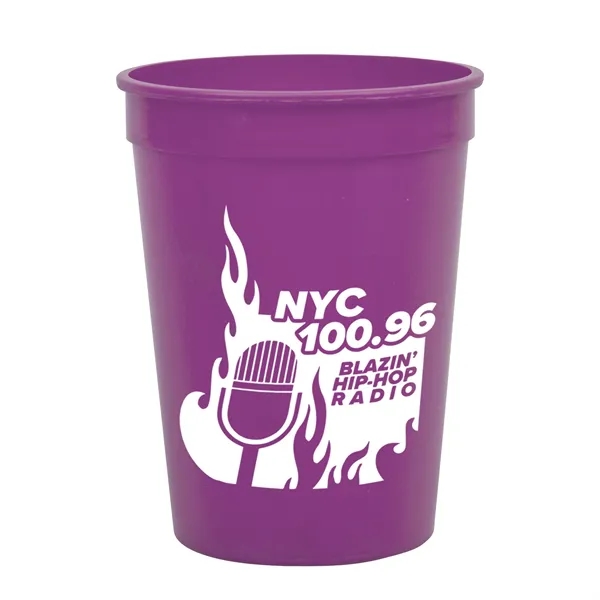 Violet color option for Garyline® Cups On The Go Stadium Cup   12 Oz.