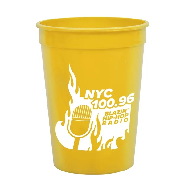 Yellow color option for Garyline® Cups On The Go Stadium Cup   12 Oz.
