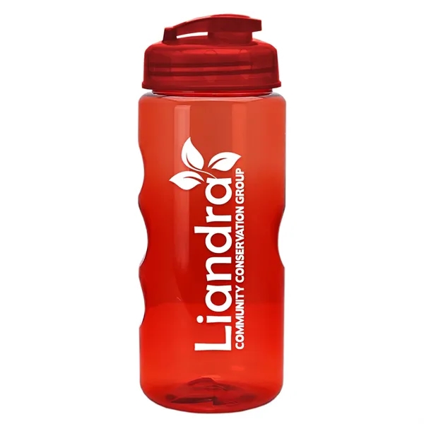 Translucent Red color option for Garyline® Mini Mountain Tritan® Bottle With Flip Top Lid ...