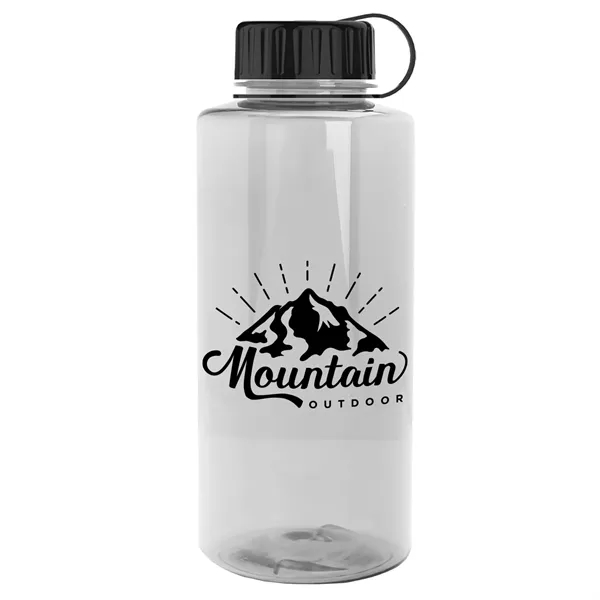 Clear color option for Garyline® Mountaineer Tritan® Bottle With Tethered Lid   ...
