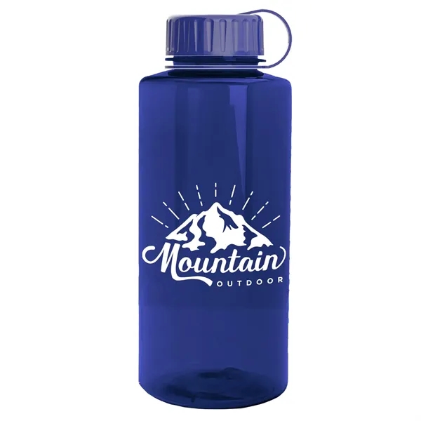 Navy Blue color option for Garyline® Mountaineer Tritan® Bottle With Tethered Lid   ...