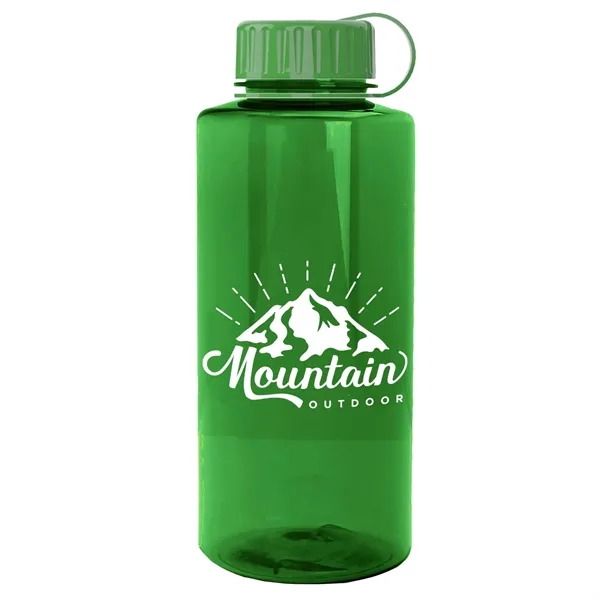 Translucent Green color option for Garyline® Mountaineer Tritan® Bottle With Tethered Lid   ...