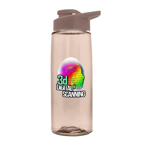 Mocha Mousse color option for Garyline® Flair Tritan® Bottle With Drink Thru Lid   26 Oz.
