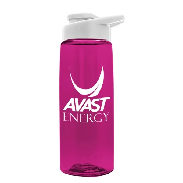 Translucent Hot Pink color option for Garyline® Flair Tritan® Bottle With Drink Thru Lid   26 Oz.
