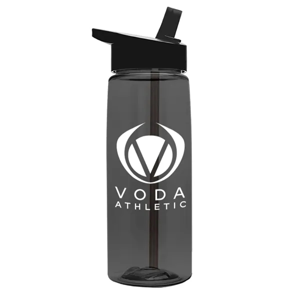 Smoke color option for Garyline® Flair Tritan® Bottle With Flip Straw Lid   26 Oz.