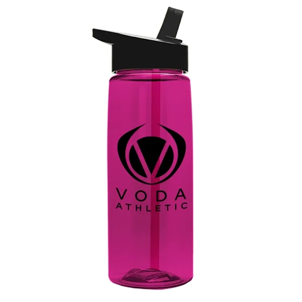 Translucent Violet color option for Garyline® Flair Tritan® Bottle With Flip Straw Lid   26 Oz.