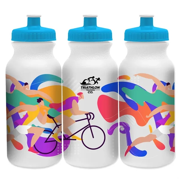 White color option for Garyline® Omni Bike Bottle   20 Oz.