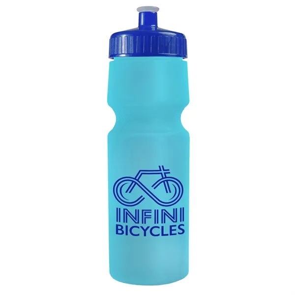 Translucent Light Blue color option for Garyline® Tour Bike Bottle   24 Oz.