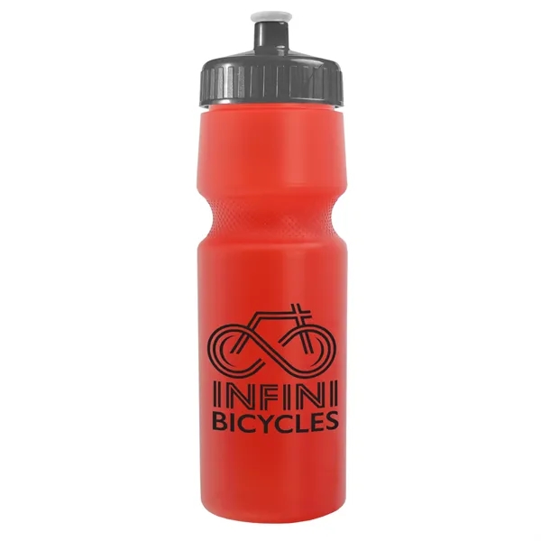 Translucent Red color option for Garyline® Tour Bike Bottle   24 Oz.