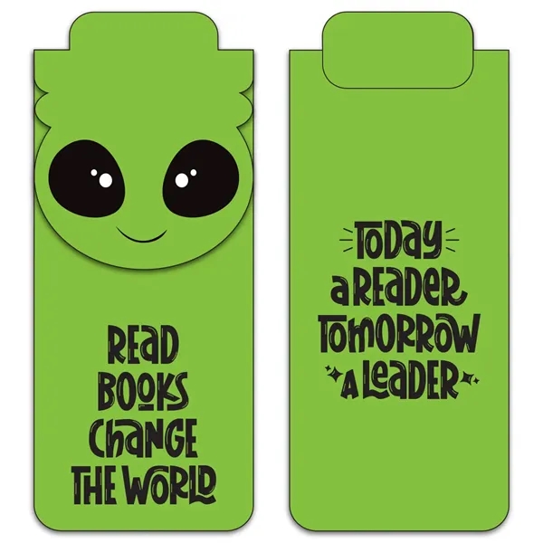 Alien color option for Paws N Claws® Magnetic Bookmark