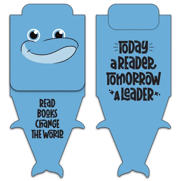 Dolphin color option for Paws N Claws® Magnetic Bookmark