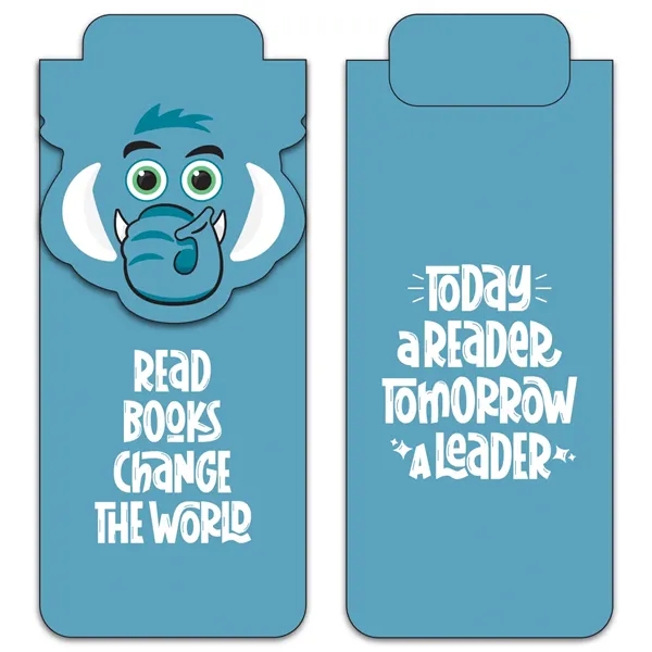 Elephant color option for Paws N Claws® Magnetic Bookmark