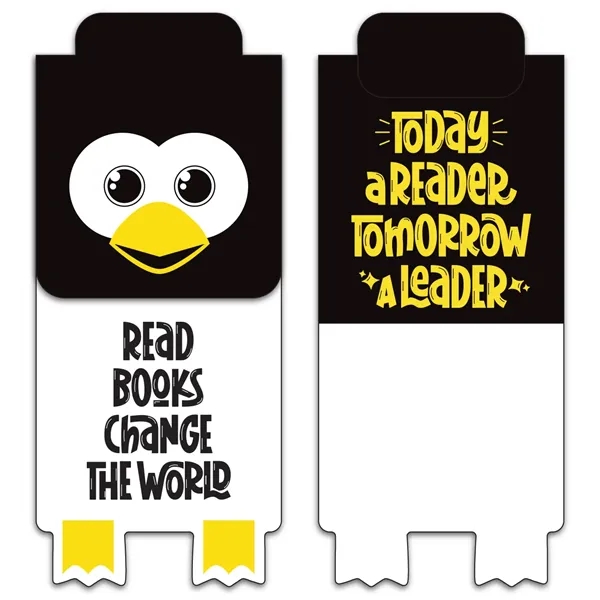 Penguin color option for Paws N Claws® Magnetic Bookmark