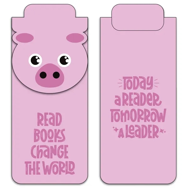 Pig color option for Paws N Claws® Magnetic Bookmark