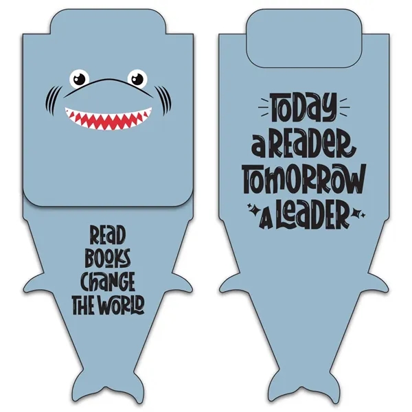 Shark color option for Paws N Claws® Magnetic Bookmark