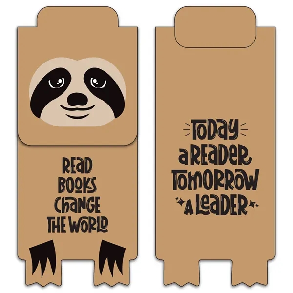 Sloth color option for Paws N Claws® Magnetic Bookmark