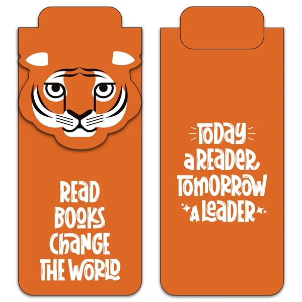 Tiger color option for Paws N Claws® Magnetic Bookmark